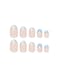 Salon Acrylic Reusable False Nails Set Double Tape and Glue Included