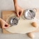 Generic-Dumping Maker Dough Press Circle Cutter Ravioli Empanada Maker Stainless Steel Mold Kitchen Tools