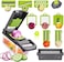 Generic 14-In-1 Multifunctional Vegetable Chopper With 8 Stainless Steel Blades, Onion Chopper, Fruit Slicer Cutter Salad Potato Carrot Garlic, Manual