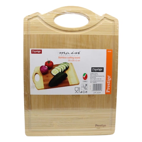 Prestige Main Bamboo Cutting Board Beige 35x25x2cm