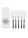 Generic Automatic Toothpaste Dispenser And Toothbrush Holder Set White