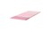 Folding gym mat, pink, 78x185 cm