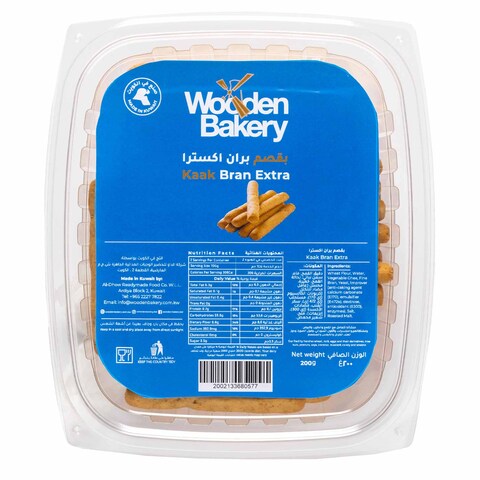 Wooden Bakery Extra Kaak Bran 200g