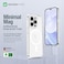 Amazing Thing Minimal MAG Drop Proof designed for iPhone 14 PRO compatible with MagSafe case cover - Clear