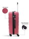 3-Piece Hard side ABS Luggage Trolley Set 20/24/28 Inch Red