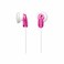 Sony Earphone MDR-E9 Pink