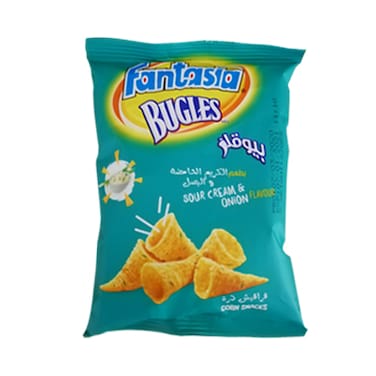 Fantasia Chips Bugles Sour Cream &amp; Onion 20GR