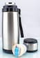 Nessan Stainless Steel Vacuum Flask QE-341 Silver 600ml
