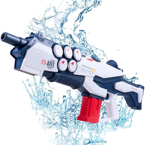 Cyber Electric Water Space Gun for Adults &amp; Kids Water Blaster Squirt Science Fiction Guns