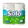 Solo Toilet Paper White 4 Rolls
