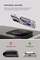 VRS Design Neo Flip designed for iPhone 14 PRO case cover wallet [Semi Automatic Snap door] Credit card holder Slot [2 cards] - White Crystal