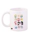 Bp Adventure Time Printed Mug White/Pink/Yellow Standard Size