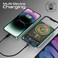 Promate LucidPack-10 Premium 10000mAh Transparent Battery Pack 15W Magnetic Charging 20W USB-C Power Delivery Port Over Charging Protection for iPhone 13/14/15