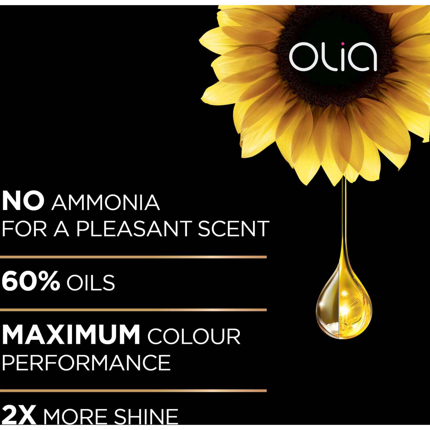 Garnier Olia No Ammonia Permanent Hair Colour 6.0 Light Brown