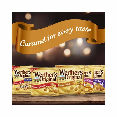 Werther&#39;s Original Soft Cream Caramel Toffees 100g