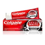 Buy Colgate Optic White Charcoal Whitening Toothpaste 75ml in Saudi Arabia