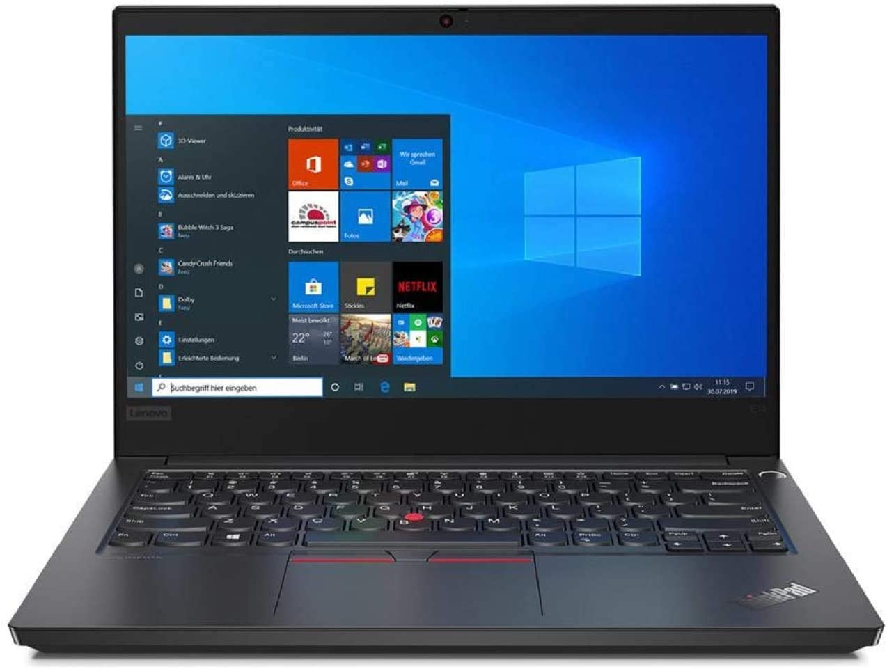 Lenovo Thinkpad E14 Business Laptop, 14&quot; FHD Display, Core i7-10510U Upto 4.9GHz, 16GB RAM, 1TB PCIe NVMe SSD, HDMI, DisplayPort Via USB-C Bluetooth, English Keyboard, Windows 10 Pro