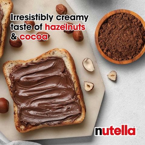 Nutella Hazelnut Chocolate Breakfast Spread, Jar, 1kg