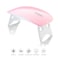Sun Beauty Global Nail Dryer Mini, 6W LED UV Portable Nail Dryer Curing Lamp Light For Gel Based Polish USB Power With 45S/60S Timer Setting Pink