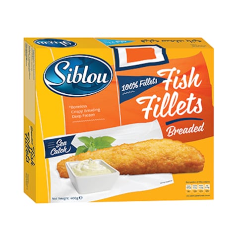 Siblou Breaded Fish Fillets 400GR