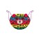 Ty Beanie Boo Leopard Dotty Face Mask Multicolour