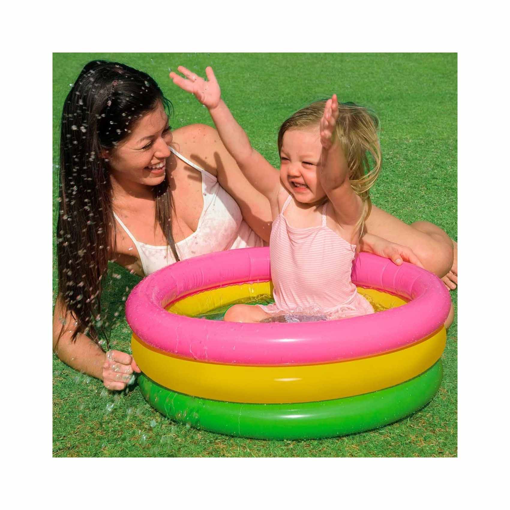 Intex Sunset Glow Baby Pool 57107 Multicolour