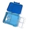 Eazy Kids 6 &amp; 4 Convertible Bento Lunch Box - Glitter Blue