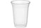 50 - SET - Plastic Clear  Cup With Flat Lid - 10oz (300ml) Take a way - Disposable - Party Cups