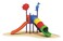Rainbow Toys - Toys Latest Desgin Outdoor Toys Set Play Equipment with Tube Slide and One Straight Single Slide Set Model No :  size: 370x350x300cm.