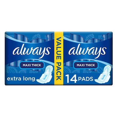 Always Maxi Thick E/Long Duo 14Pads