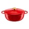 Tefal Air Cast Aluminium Oval Stewpot with Lid 30x23cm