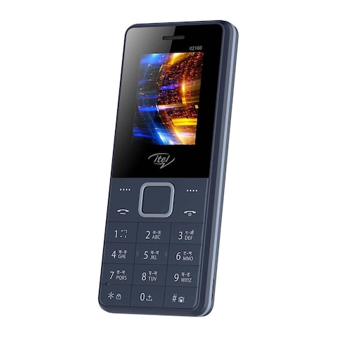Buy iTel it2160 Dual Sim Mobile - 512MB - 2G - Dark Blue Online ...