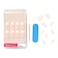 Kiss Salon Acrylic Nude Nails KNA03 Pink 28 PCS