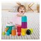 Infantino Stack&#39;n Nest Buckets Shape Sorting Toy 6+ Months 14 Pieces