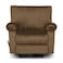 In House Velvet Classic Recliner Chair - Light Brown - H1