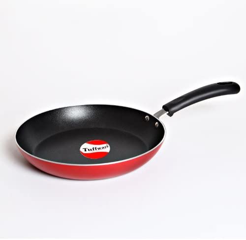 Buy Tuffware Non Stick Taper Fry Pan, Black/Red, 260 mm Online ...