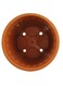 Set Of 3 Indoor And Outdoor Plastic Round Flower Pot With Drainage Holes And Saucer For Gardens