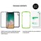 Amazing Thing - iPhone X Special Edition FRONT screen and BACK Tempered Glass Protector with Lens Protection - BLACK