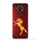 AMC Design - Protective Case Cover for Nokia 7.2 with Flaming Horse Design