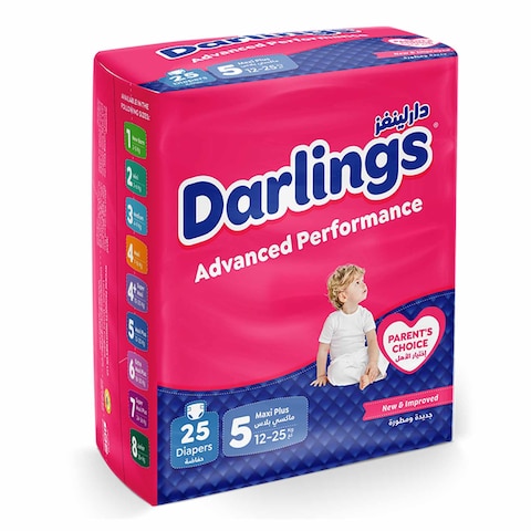 DARLINGS DIAPER MAXI PLS 12-25KG 25S