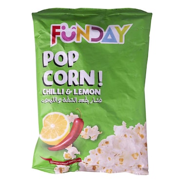 Fun Day Chilli and Lemon Pop Corn - 25 gm