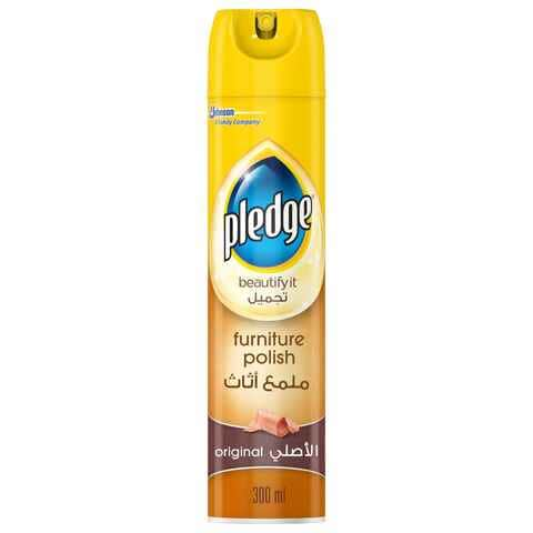 Buy Pledge Furniture Polish Original 300ml in Kuwait