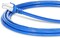 DKURVE CAT6A SSTP/SFTP Booted 10Gigabit/Sec 550MHZ Copper Ethernet Cable -  Patch cord  10 Meter- BLUE