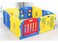 XIANGYU colorful plastic playpen kids activity centre for kids
