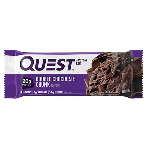 QUEST BAR DOUBLE CHO CHUNK 60 GM