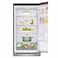 LG Bottom Refrigerator GR-B479NLJM 341L Platinum Silver