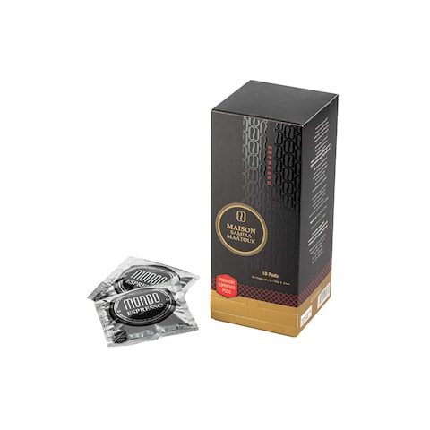 Maison Samira Maatouk Mondo Premium Espresso Coffee Pods 18X7g