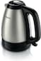 Philips Kettle 1.5L Black &amp; Steel 2200W - Hd9305-26