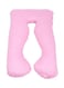 Generic U-Shaped Maternity Pillow Cotton Pink 120X80cm
