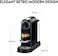 Nespresso Citiz D113 Black Coffee Machine